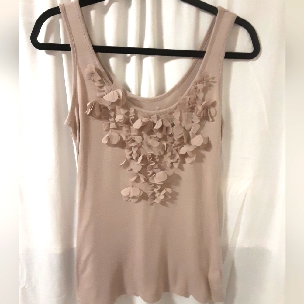 Petal trim tank top - INC by Macy's